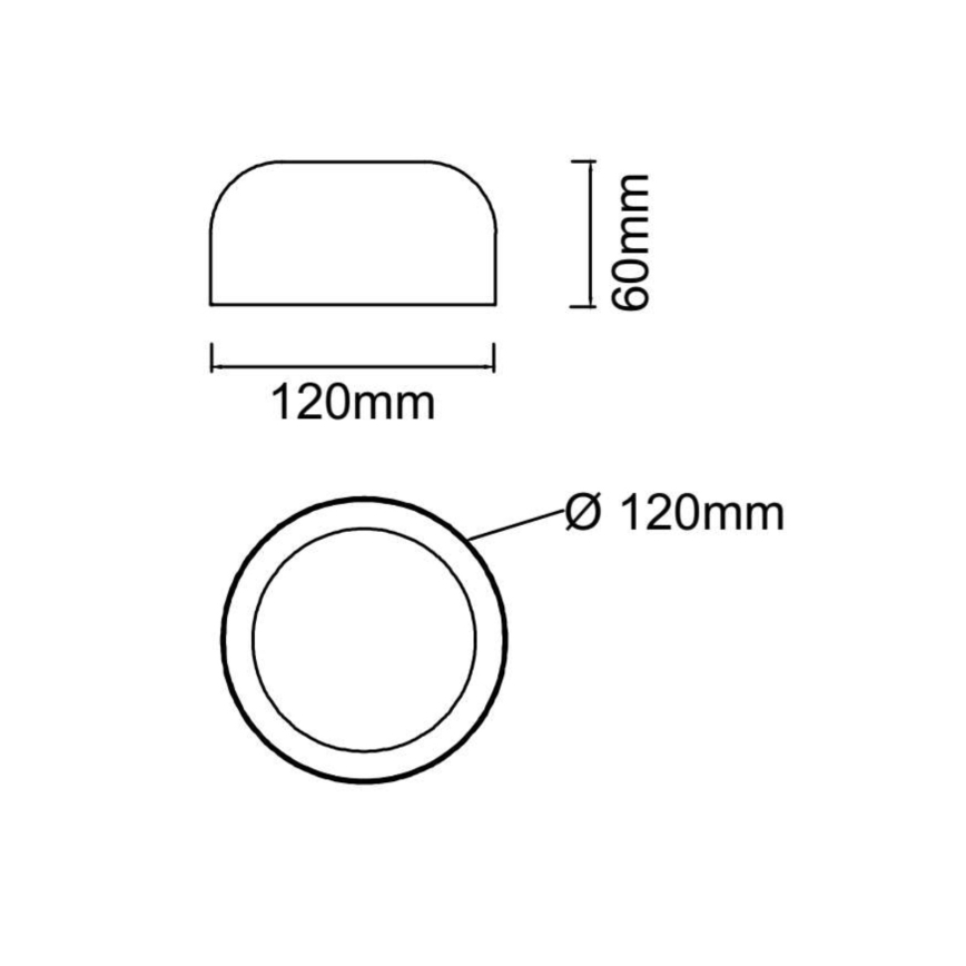 Open Design OR85884 - LED-Deckenleuchte CEDRONE LED/8W/230V 3000/4500/6500K Ø 12 cm weiß