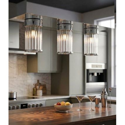 Open Design OR86072 - Spotleuchte FIATTO 1xG9/8W/230V glänzender Chrom