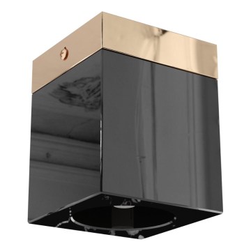Open Design OR86300 - Spotleuchte CUBO 1xG9/8W/230V schwarz/roségold