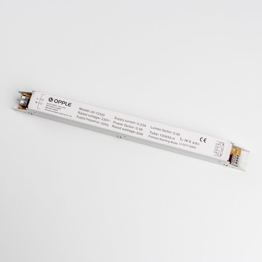 OPPLE 03309 - Elektronisches Vorschaltgerät für Leuchtstofflampen PLH V2.0 55W YZ 55D