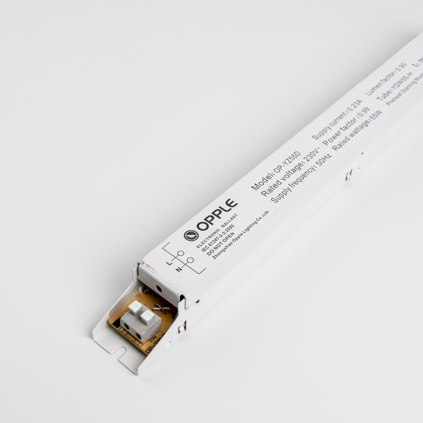 OPPLE 03309 - Elektronisches Vorschaltgerät für Leuchtstofflampen PLH V2.0 55W YZ 55D