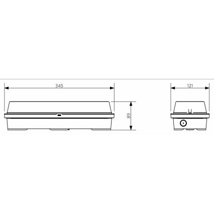 Opple 26277 - LED Industrieleuchte ECOMAX LED/5W/230V IP65