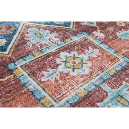 Orientalischer Teppich DOVE-VINTAGE 120x170 cm 2600 g/m2 mehrfarbig