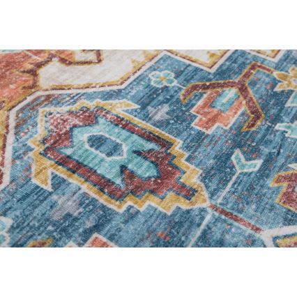 Orientalischer Teppich DOVE-VINTAGE 120x170 cm 2600 g/m2 mehrfarbig