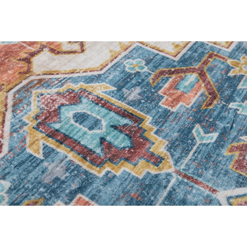 Orientalischer Teppich DOVE-VINTAGE 120x170 cm 2600 g/m2 mehrfarbig