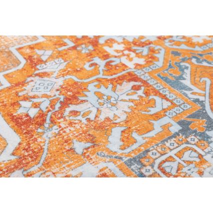 Orientalischer Teppich DOVE-VINTAGE 120x170 cm 2600 g/m2 orange
