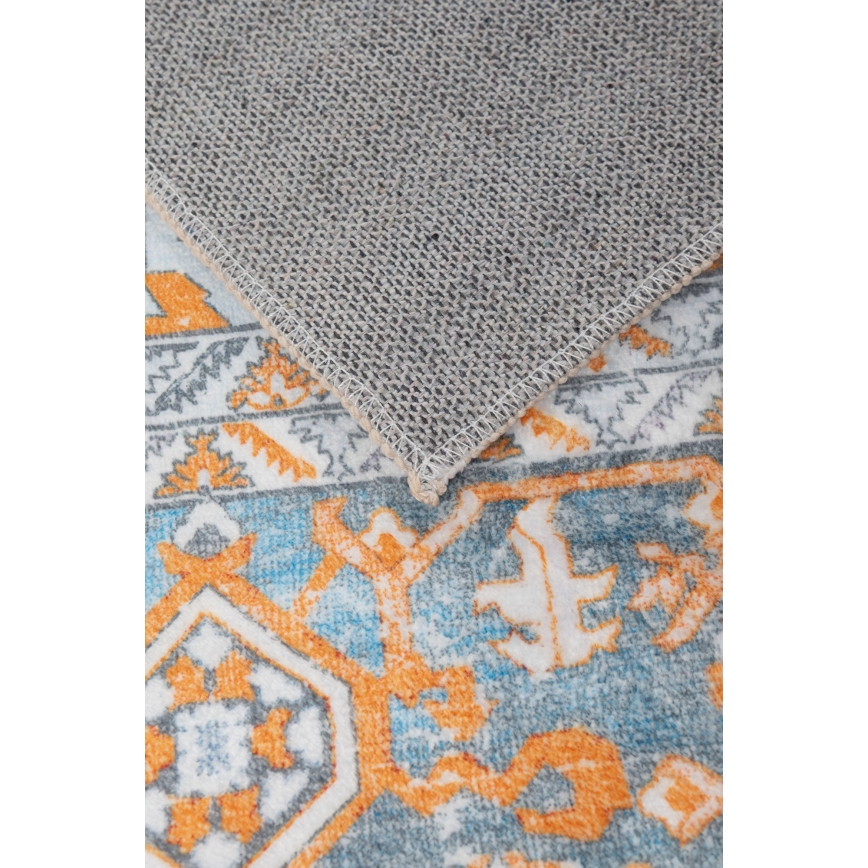 Orientalischer Teppich DOVE-VINTAGE 120x170 cm 2600 g/m2 orange