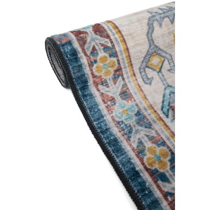 Orientalischer Teppich DOVE-VINTAGE 160x220 cm 2600 g/m2 mehrfarbig