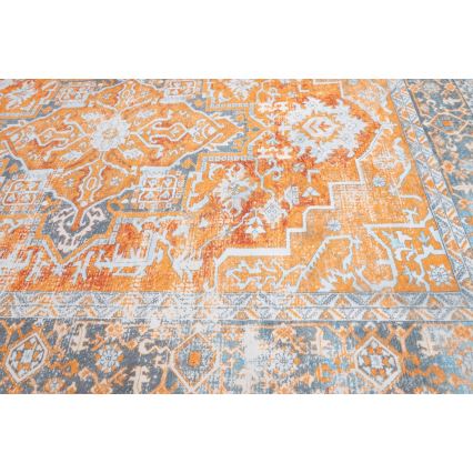Orientalischer Teppich DOVE-VINTAGE 160x220 cm 2600 g/m2 Orange