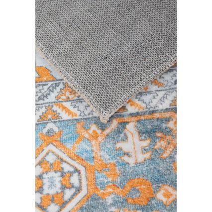 Orientalischer Teppich DOVE-VINTAGE 160x220 cm 2600 g/m2 Orange