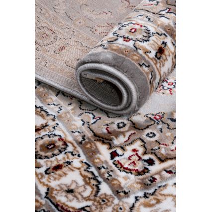 Orientalischer Teppich DUBAI 80x150 cm 2300 g/m2 mehrfarbig/grau