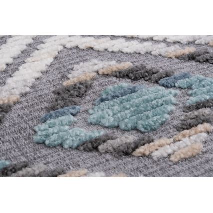 Orientalischer Teppich NEPAL 160x230 cm blau/grau