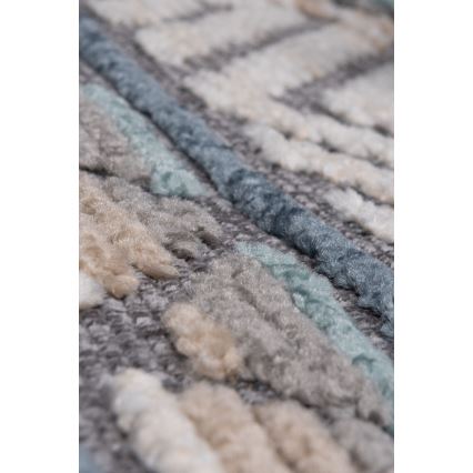 Orientalischer Teppich NEPAL 160x230 cm blau/grau