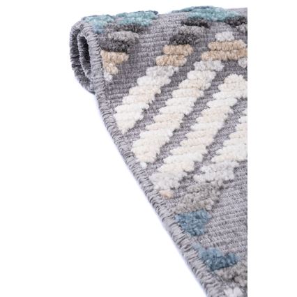 Orientalischer Teppich NEPAL 160x230 cm blau/grau