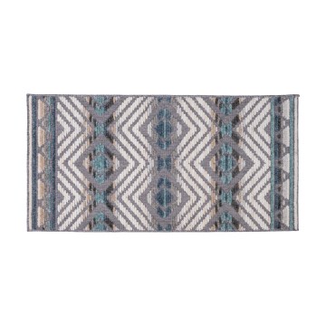 Orientalischer Teppich NEPAL 200x280 cm blau/grau/creme