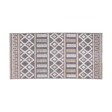 Orientalischer Teppich NEPAL 80x153 cm grau/beige