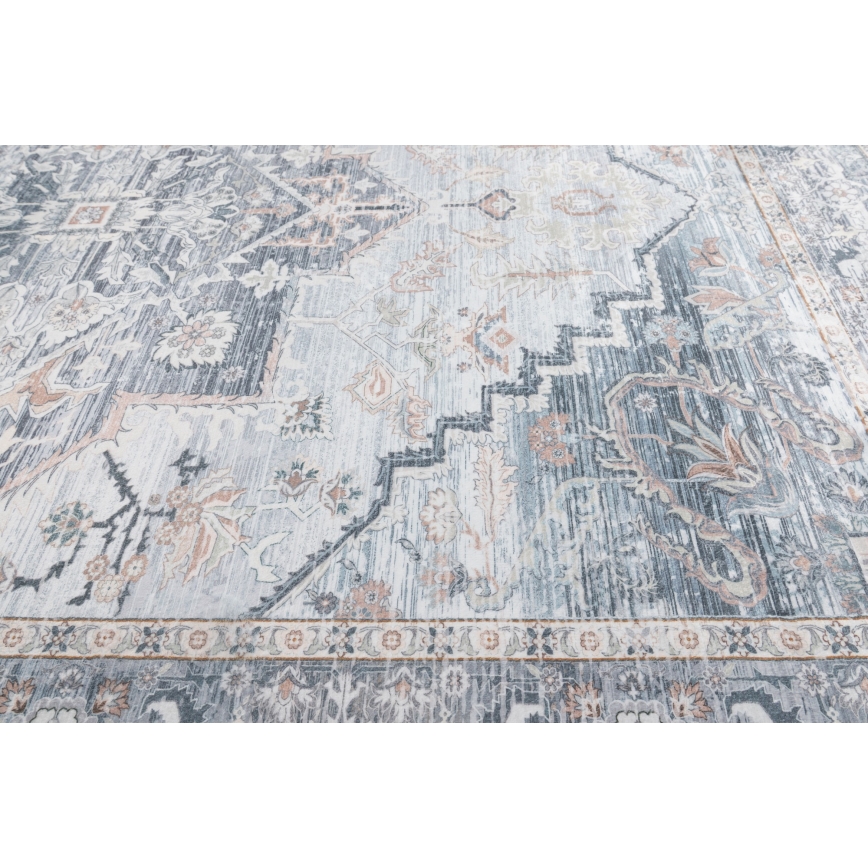 Orientteppich DOVE-VINTAGE 120 x 170 cm, 2600 g/m², grau