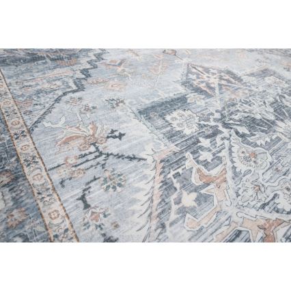 Orientteppich DOVE-VINTAGE 120 x 170 cm, 2600 g/m², grau