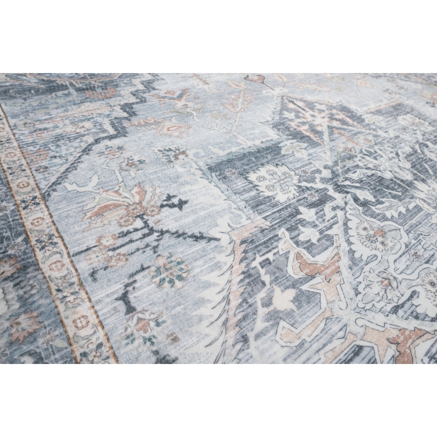 Orientteppich DOVE-VINTAGE 120 x 170 cm, 2600 g/m², grau