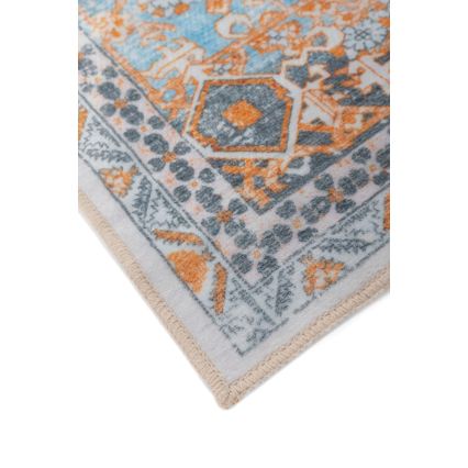 Orientteppich DOVE-VINTAGE 160 x 220 cm, 2600 g/m², orange