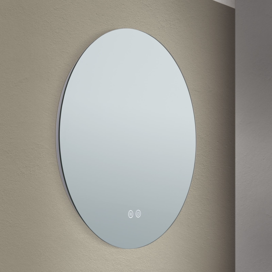 LED-Badezimmer-Wandspiegel mit Hintergrundbeleuchtung FOCUS LED/18W/230V 3000/4200/6000K d 45 cm IP44