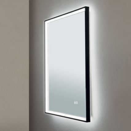 LED-Badezimmer-Wandspiegel mit Hintergrundbeleuchtung FRAME LED/48W/230V 3000/4000/6000K 60x45 cm IP44