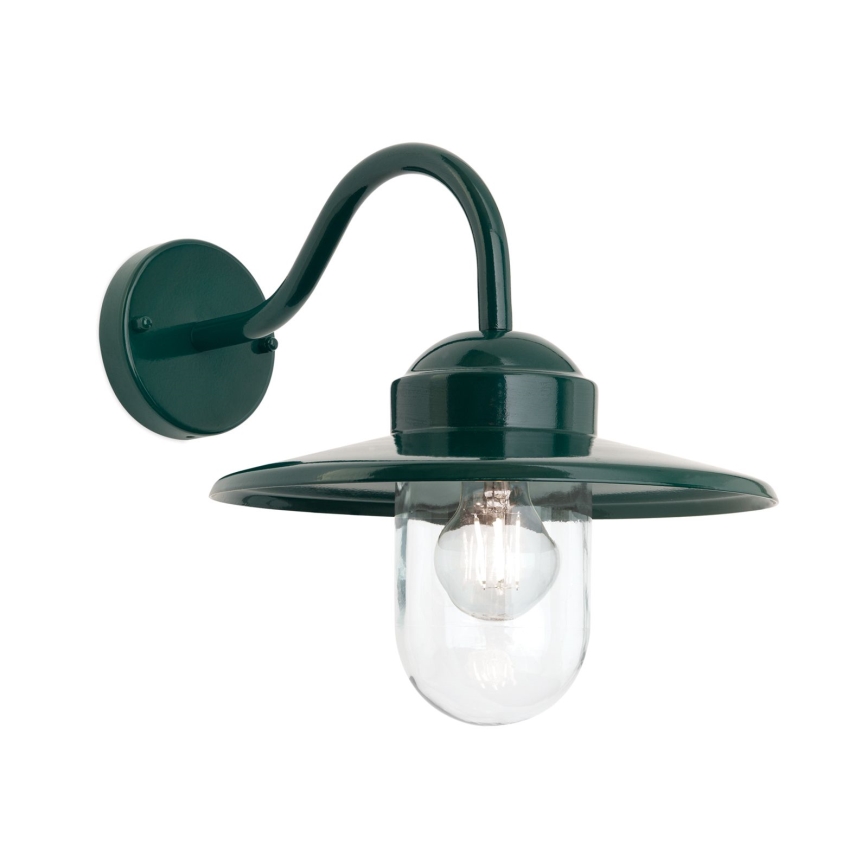 Outdoor-Wandleuchte EDWARD 1xE27/60W/230V IP44 grün