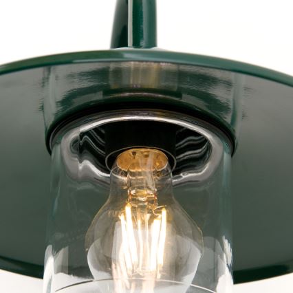 Outdoor-Wandleuchte EDWARD 1xE27/60W/230V IP44 grün