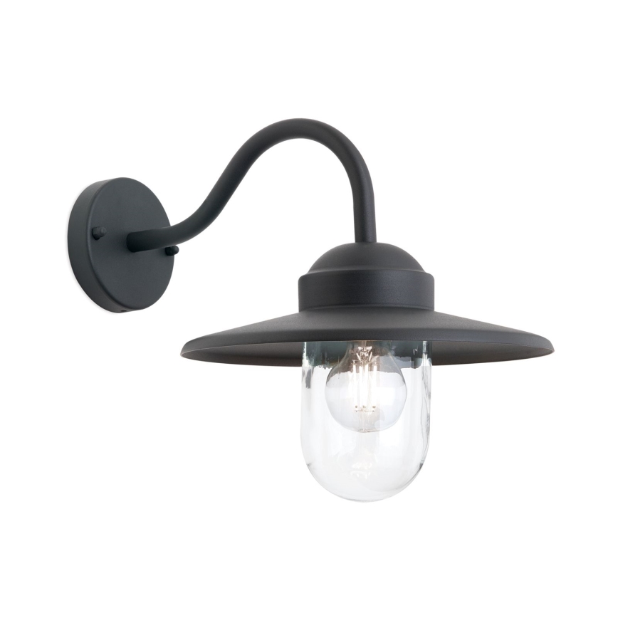 Outdoor-Wandleuchte EDWARD 1xE27/60W/230V IP44 schwarz