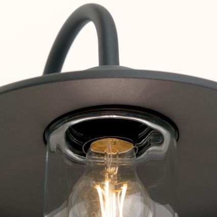 Outdoor-Wandleuchte EDWARD 1xE27/60W/230V IP44 schwarz
