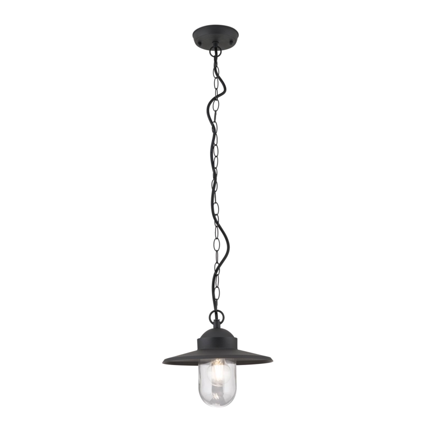 Outdoor-Pendelleuchte EDWARD 1xE27/60W/230V IP44 schwarz