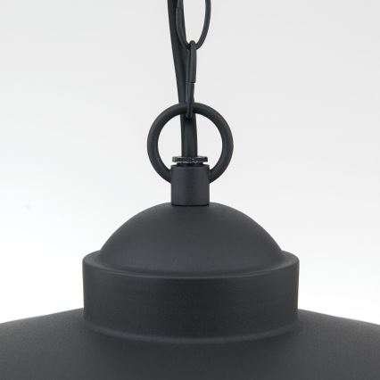 Outdoor-Pendelleuchte EDWARD 1xE27/60W/230V IP44 schwarz