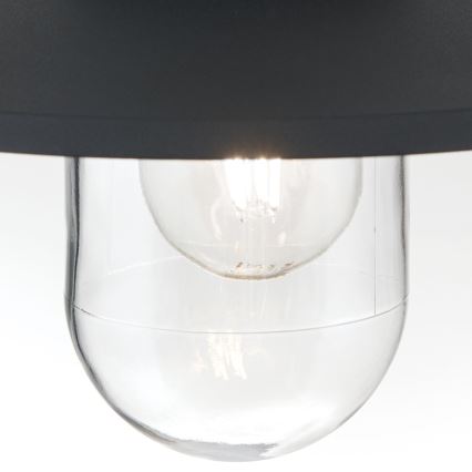 Outdoor-Pendelleuchte EDWARD 1xE27/60W/230V IP44 schwarz