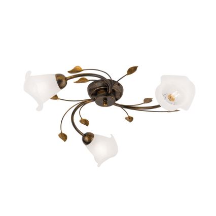 Anbauleuchte SISI 3xE14/40W/230V d 60 cm bronzen/Patina