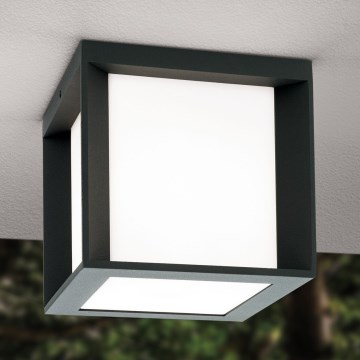 Orion - Außenleuchte HENRY 1xE27/15W/230V 16x16 cm IP44 Anthrazit