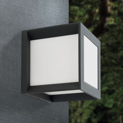 Orion - Außenleuchte HENRY 1xE27/15W/230V 16x16 cm IP44 Anthrazit