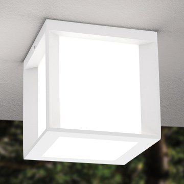Orion - Außenleuchte HENRY 1xE27/15W/230V 16x16 cm IP44 weiß
