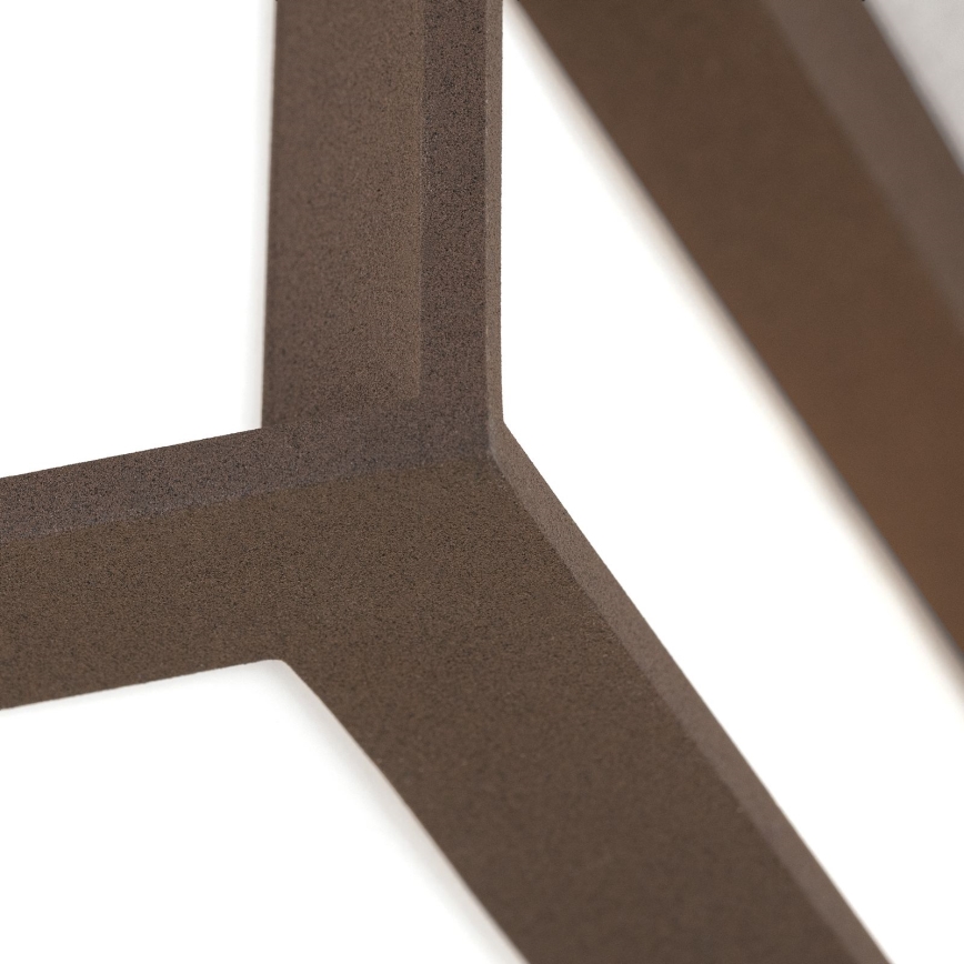 Außenleuchte HENRY 2xE27/15W/230V IP44 braun