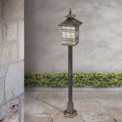 Außenleuchte KIKO 1xE27/11W/230V IP44 bronzen/Patina