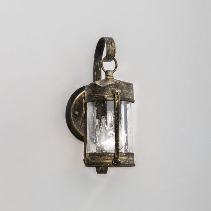 Außenwandleuchte TAVERNA 1xE27/60W/230V IP23 Bronze/Patina