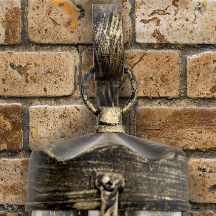 Außenwandleuchte TAVERNA 1xE27/60W/230V IP23 Bronze/Patina