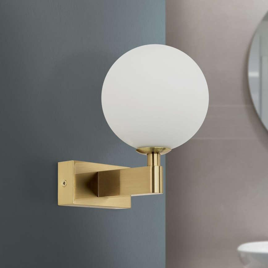 Badezimmer-Wandleuchte MARA 1xG9/20W/230V IP44 golden