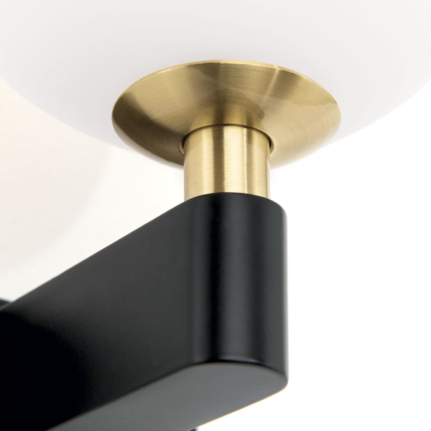 Badezimmer-Wandleuchte MARA 1xG9/20W/230V IP44 schwarz