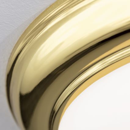 Deckenleuchte EMPIRA 2xE27/40W/230V Ø 35,5 cm gold