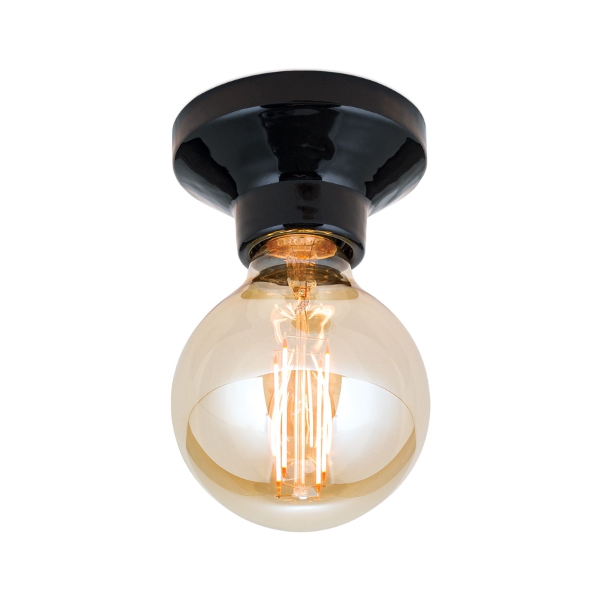 Deckenleuchte FROST 1xE27/60W/230V schwarz