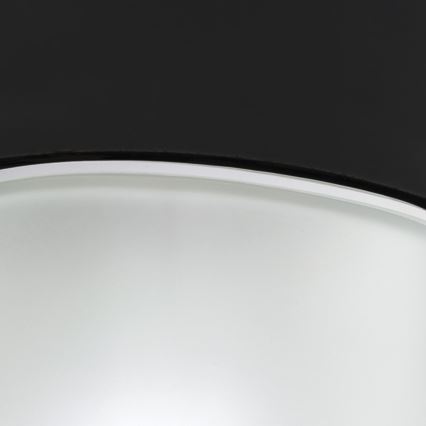 Deckenleuchte OSTIA 1xE27/40W/230V Ø 9,8 cm schwarz