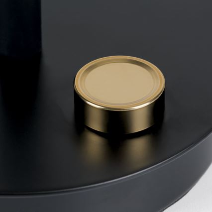 Dimmbare flexible Tischlampe DOTTY 1xGU10/10W/230V schwarz/Messing