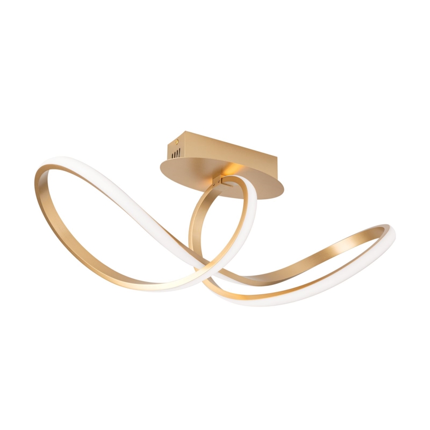 Dimmbare LED-Anbauleuchte CIRCUS LED/30W/230V golden