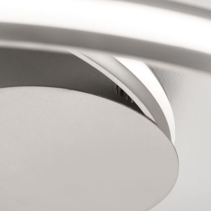 LED Dimmbares Deckenleuchte CIRCUS LED/30W/230V Silber