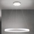 Orion - dimmbare LED-Pendelleuchte an Kabel KOLK LED/80W/230V 2700/3000/4000K Ø 80 cm weiß